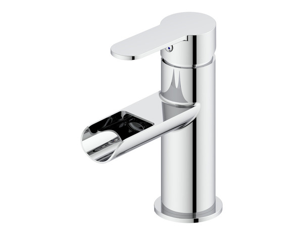 Mitigeur lavabo chromé avec bonde clic-clac COLINA - Cooke and Lewis - Brico Dépôt