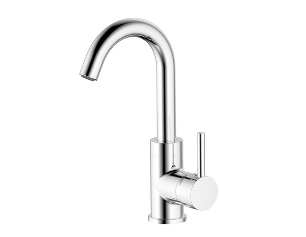 Mitigeur lavabo chromé avec bonde COGGIA - Cooke and Lewis - Brico Dépôt