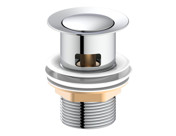 Mitigeur lavabo noir mat et chromé avec bonde clic-clac WICIE - Cooke and Lewis - Brico Dépôt