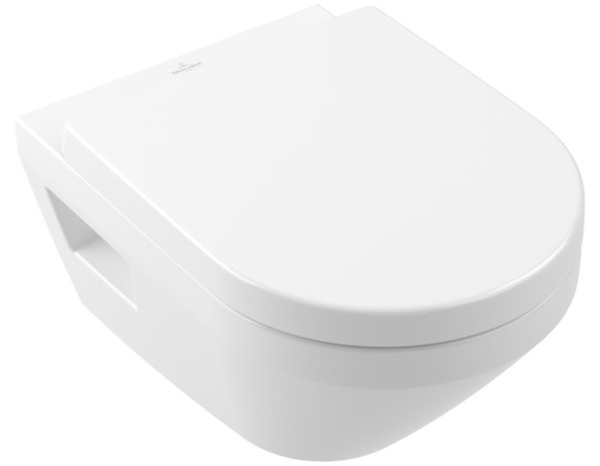 Cuvette WC suspendue sans rebord vortex Targa Twist - VILLEROY ET BOCH  - Brico Dépôt