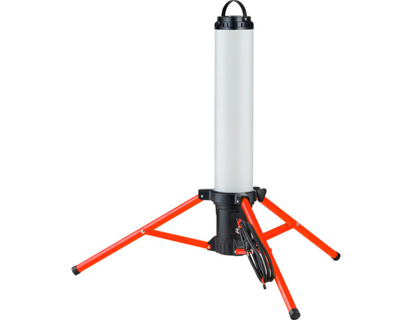 Projecteur de travail LED 360° 100 W avec prise intégrée 12000 lm - Brico Dépôt