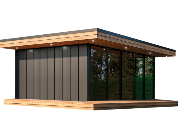 Bardage métal Clipeo aspect joint debout - L. 300 x l. 45 cm - Bacacier - Brico Dépôt