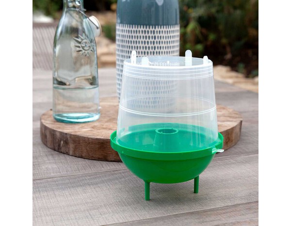 Piège à guêpes et frelons sans insecticide extérieur avec attractif - Brico Dépôt