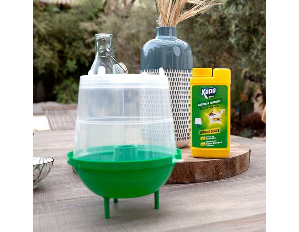 Piège à guêpes et frelons sans insecticide extérieur avec attractif - Brico Dépôt