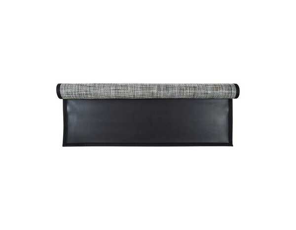 Tapis de protection barbecue gris noir 100 x 120 cm - Brico Dépôt