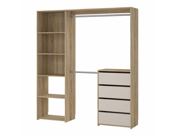 Kit dressing effet chêne KARISMA 200 x 181,5 cm - Brico Dépôt
