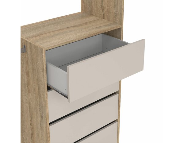 Kit dressing effet chêne KARISMA 200 x 181,5 cm - Brico Dépôt