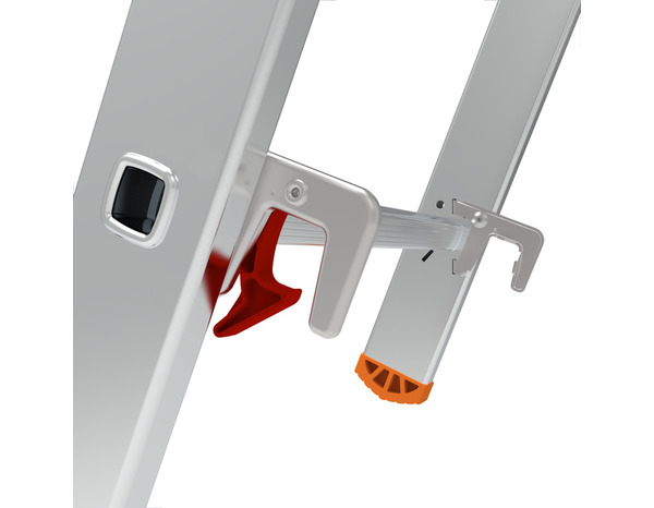 Échelle transformable aluminium 2 x 8 barreaux 3 positions H. 3.4 m - MAGNUSSON - Brico Dépôt