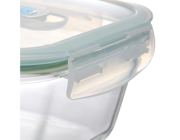 Lot de 3 boîtes de conservation en verre hermétiques gigognes - Brico Dépôt