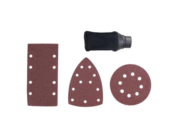 Ponceuse multifonction sans fil 18 V 3-en-1 vitesse variable 6 vitesses - Titan - Brico Dépôt