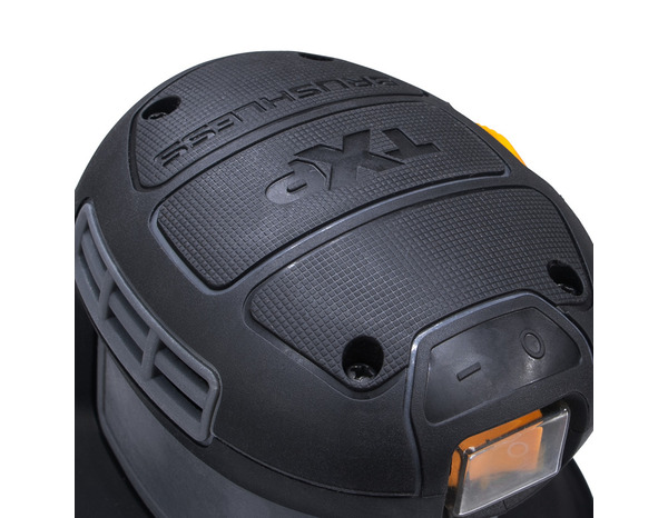 Ponceuse excentrique sans fil 18 V diamètre 125 mm vitesse variable 6 positions - Titan - Brico Dépôt