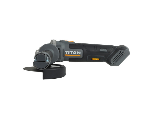 Meuleuse d’angle sans fil 18 V 125 mm vitesse variable 2500–11500 tr/min - Titan - Brico Dépôt