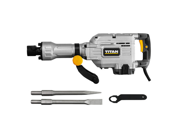 Marteau piqueur filaire 1700 W force 50 J mandrin hexagonal - Titan - Brico Dépôt