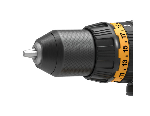 Perceuse visseuse à percussion sans fil 18 V 2 vitesses batterie 2 Ah - Titan - Brico Dépôt