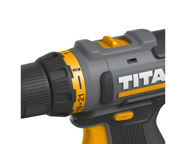 Perceuse visseuse sans fil 12 V mandrin 10 mm couple 30 Nm - Titan - Brico Dépôt