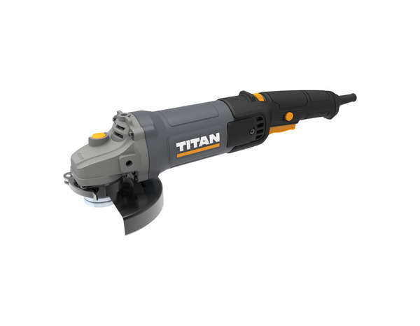 Meuleuse d’angle filaire 1200 W diamètre 125 mm vitesse variable - Titan - Brico Dépôt