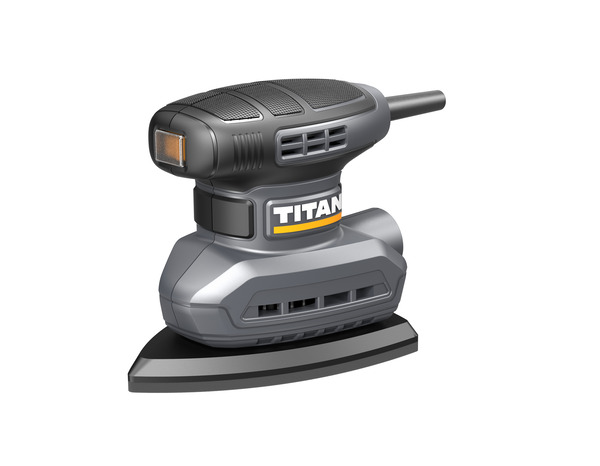 Ponceuse triangulaire filaire 160 W plateau 360° auto-agrippant - Titan - Brico Dépôt