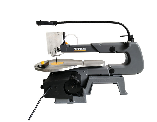 Scie à chantourner filaire 125 W profondeur de gorge 406 mm - Titan - Brico Dépôt