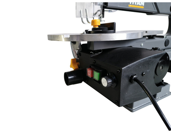 Scie à chantourner filaire 125 W profondeur de gorge 406 mm - Titan - Brico Dépôt