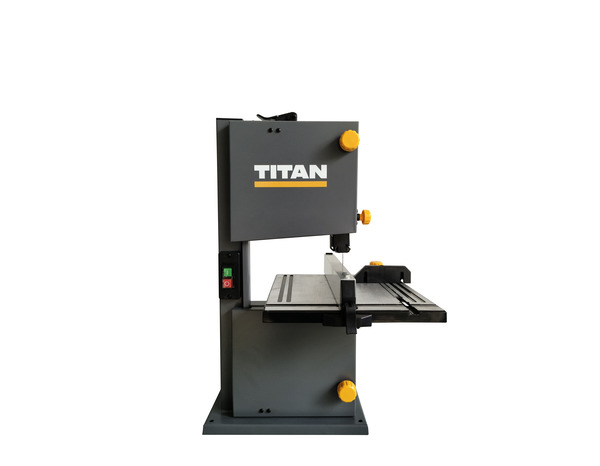 Scie à ruban filaire 350 W sur table inclinable - Titan - Brico Dépôt