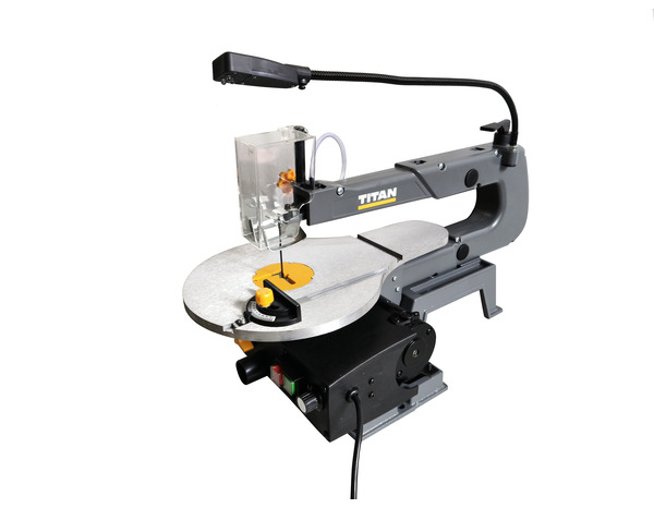 Scie à chantourner filaire 125 W profondeur de gorge 406 mm - Titan - Brico Dépôt