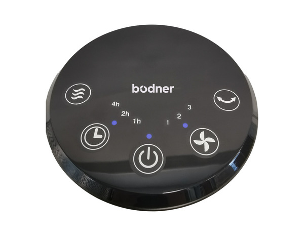 Ventilateur colonne 45 W avec 3 vitesses oscillant 65° et minuterie 4 h - Brico Dépôt