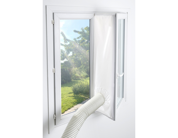 Kit calfeutrage fenêtre climatiseur mobile longueur 1200 mm diamètre 180 mm - Brico Dépôt