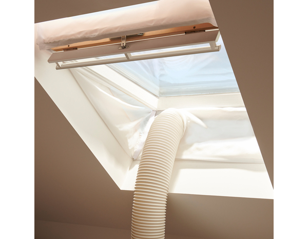 Kit calfeutrage fenêtre climatiseur mobile longueur 900 mm diamètre 180 mm - Brico Dépôt