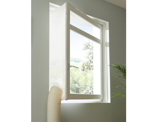 Kit calfeutrage fenêtre climatiseur mobile longueur 1200 mm diamètre 180 mm - Brico Dépôt