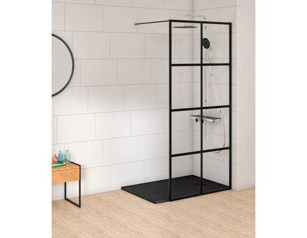 Paroi walk-in 100 cm type industriel - Brico Dépôt