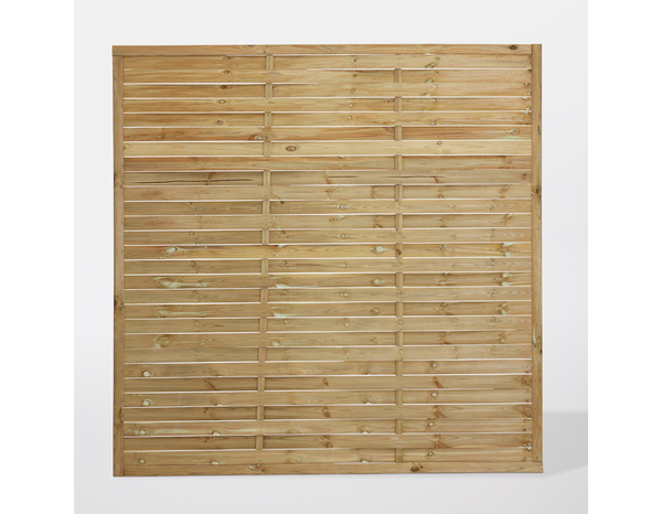 Panneau bois occultant pour clôture jardin -  Ep.20 mm, 180x180 cm - Brico Dépôt