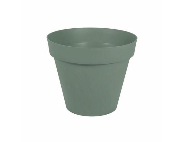 Pot de fleurs rond grand format polypropylène vert laurier 356 L TOSCANE diamètre 100 cm - Eda - Brico Dépôt