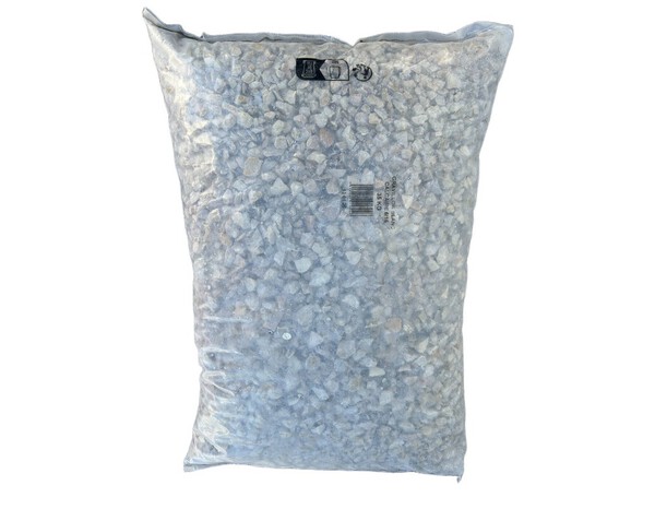 Gravillon calcaire concassé blanc 6-16 mm allées et chemins sac 25 kg - Brico Dépôt