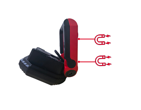 Projecteur de chantier portable rechargeable 1000 lm batterie 4000 mAh IP54 IK07 - Brico Dépôt