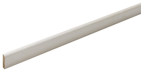 Chant plat MDF revêtu frêne blanc pour plafond L. 2,60 m x l. 25 mm x ep. 6 mm - Brico Dépôt