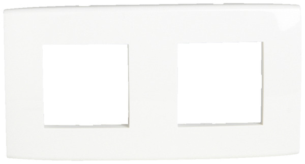 Plaque double "Kobé" - Blanc - Brico Dépôt