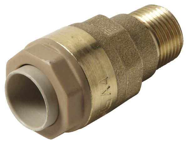 Manchon mixte pour tube cuivre ou PER D.12 mm avec embout mâle 12x17 mm - Noyon & Thiebault - Brico Dépôt