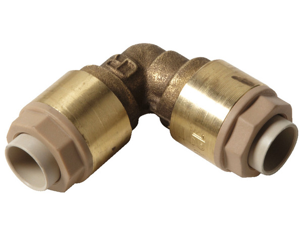 Coude pour tube cuivre ou PER - Ø 12 mm avec angle 90 ° - Noyon & Thiebault - Brico Dépôt