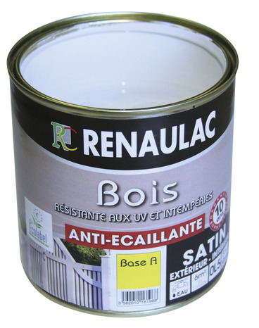 Peinture Bois 05 L Blanc Renaulac