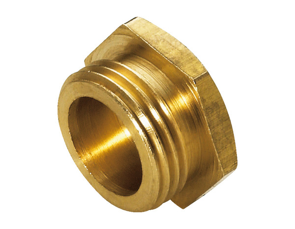 Bouchon en laiton mâle filetage 12x17 mm - Noyon & Thiebault - Brico Dépôt