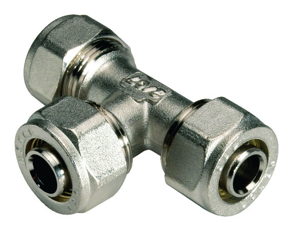 Té égal à compression Ø 16 mm - Somatherm - Brico Dépôt