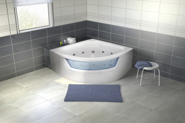 BAIGNOIRES-D'ANGLE-BALNÉO-