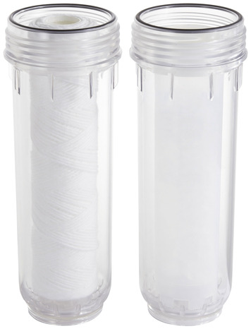 Kit double filtre anti-tartre avec cartouches - Brico Dépôt