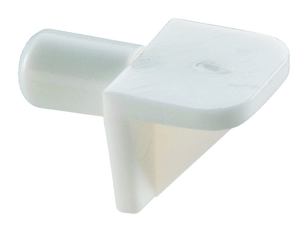 24 taquets d'étagères en plastique tige acier - Ø 5 mm - Brico Dépôt