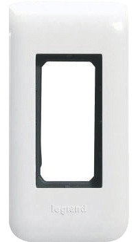 Plaque de support simple "Mosaic" blanc - Legrand - Brico Dépôt