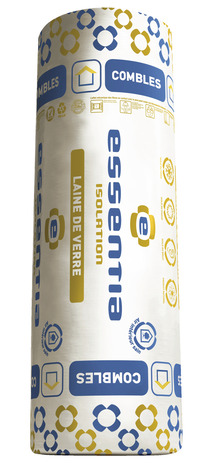 Laine de verre revêtue Kraft Ep. 30 cm - Brico Dépôt