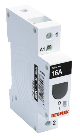 Télérupteur unipolaire 16A, blanc, 1 module - Brico Dépôt