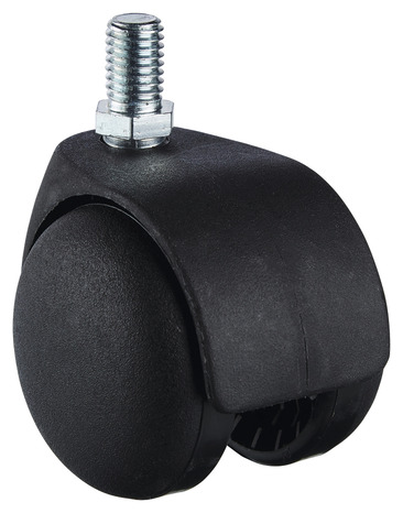 Roulette jumelée 30 kg sans frein - Tente - Brico Dépôt