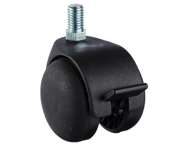 Roul.polyam.50kg d50.tige 50 kg avec frein - Tente - Brico Dépôt