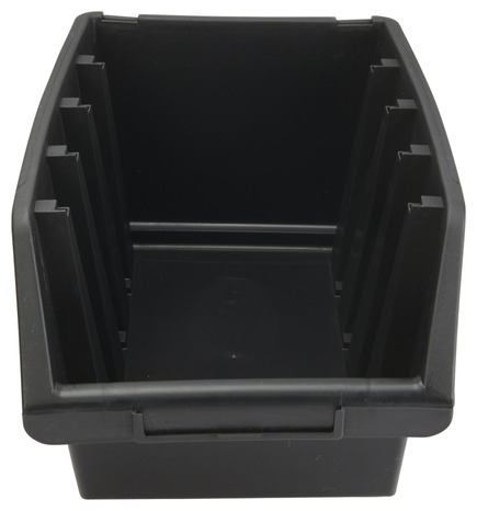 Bac organiseur noir grand 10 L - 15,5 x 20,4 x 34 cm - Brico Dépôt